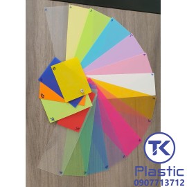 Tấm nhựa PP 2 mặt nhám nhiều màu (Chất lượng cao - giá rẻ)